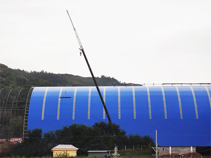 克拉玛依煤棚网架工程